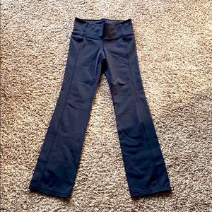 Athleta Black Yoga Pants Leggings Boot Leg Small